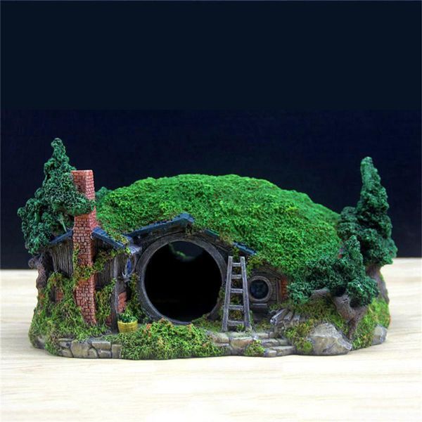 28.5*18*15cm artificial hobbit house creative aquarium rockery landscaping castle decorations lovely home supplies dropshipping
28.5*18*15cm artificial hobbit house creative aquarium rockery landscaping castle decorations lovely home supplies dropshipping
