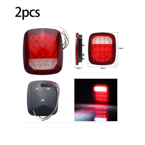 adeeing 1pair 16 leds dual colors lamp universal truck side light signal warning indicator light side 6000k r30
adeeing 1pair 16 leds dual colors lamp universal truck side light signal warning indicator light side 6000k r30