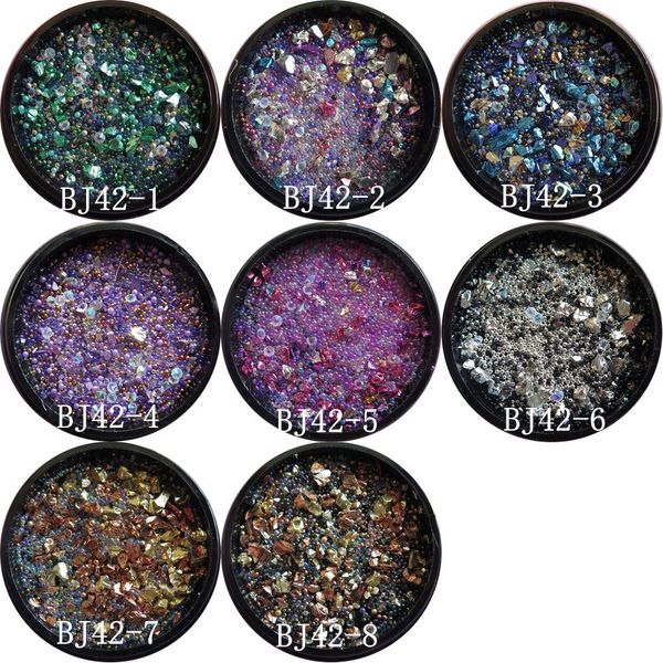 nail art stone and mini beads mix decoration in jars nail art deco bj42, Silver;gold
nail art stone and mini beads mix decoration in jars nail art deco bj42, Silver;gold