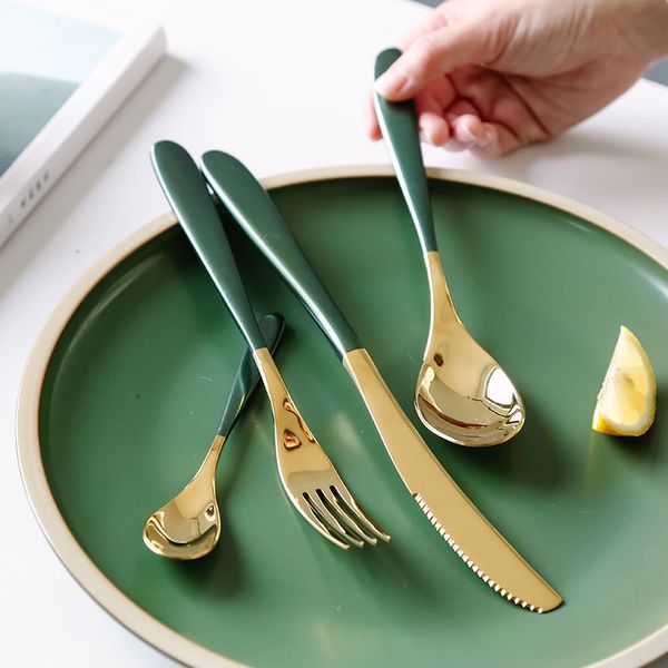 2020 new fashionable stainless steel 18/10 knife spoon fork western style portable tableware two colors finishing for handle flatware
2020 new fashionable stainless steel 18/10 knife spoon fork western style portable tableware two colors finishing for handle flatware