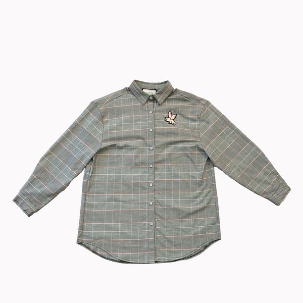 19fw luxurious italy brand design shirt long sleeve fashion fly pig breathable men and women casual outdoor shirt, Gray;blue
19fw luxurious italy brand design shirt long sleeve fashion fly pig breathable men and women casual outdoor shirt, Gray;blue