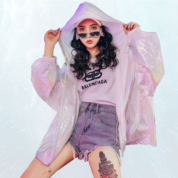 rainbow bright sunscreen jacket 2019 fashion summer jacket women loose sports casual harajuku plus size outwear sl042, Black;brown
rainbow bright sunscreen jacket 2019 fashion summer jacket women loose sports casual harajuku plus size outwear sl042, Black;brown