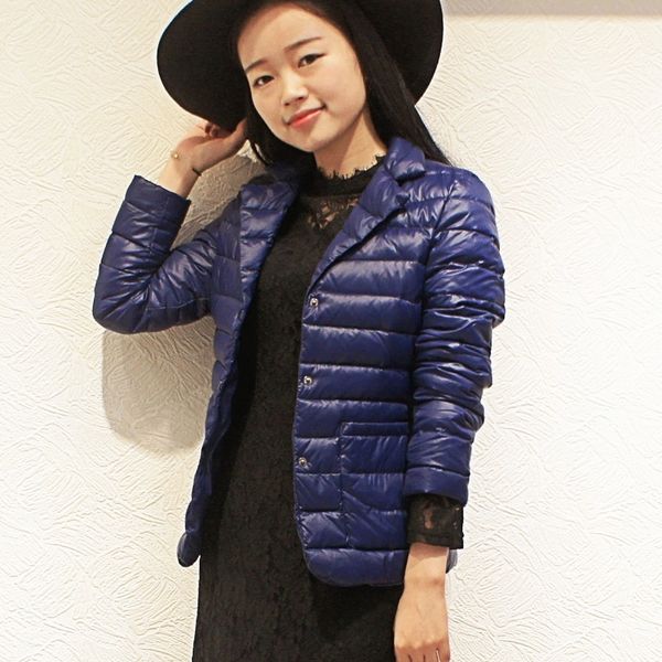 winter women lightweight slim fit parkas down padded short jacket classic office ladies suits single breasted outerwear parka, Black
winter women lightweight slim fit parkas down padded short jacket classic office ladies suits single breasted outerwear parka, Black