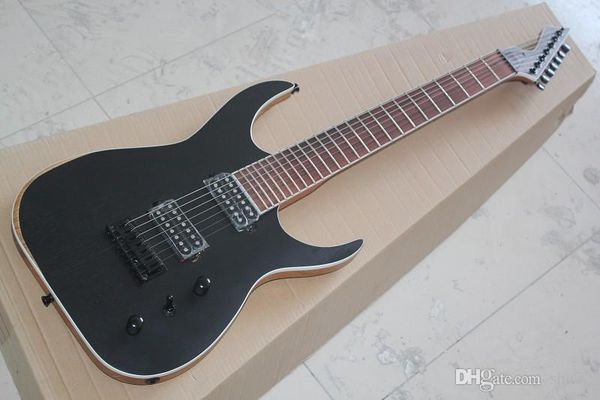 : factory custom quality rosewood fingerboard matte black b2 special 7 strings 24 frets electric guitar 1027
: factory custom quality rosewood fingerboard matte black b2 special 7 strings 24 frets electric guitar 1027