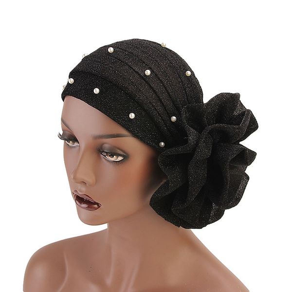miya mona 1pc bright silk flowers women muslim hat ethnic african style solid pearls elastic cap elegant turban bandana headwrap, Blue;gray
miya mona 1pc bright silk flowers women muslim hat ethnic african style solid pearls elastic cap elegant turban bandana headwrap, Blue;gray