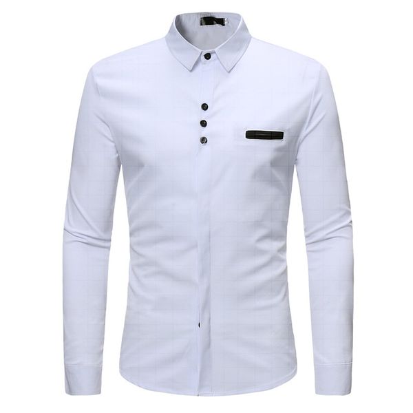 2019 new arrvial spring autumn men shirts long sleeve button formal shirts for men white selling product match suit shirt, White;black
2019 new arrvial spring autumn men shirts long sleeve button formal shirts for men white selling product match suit shirt, White;black
