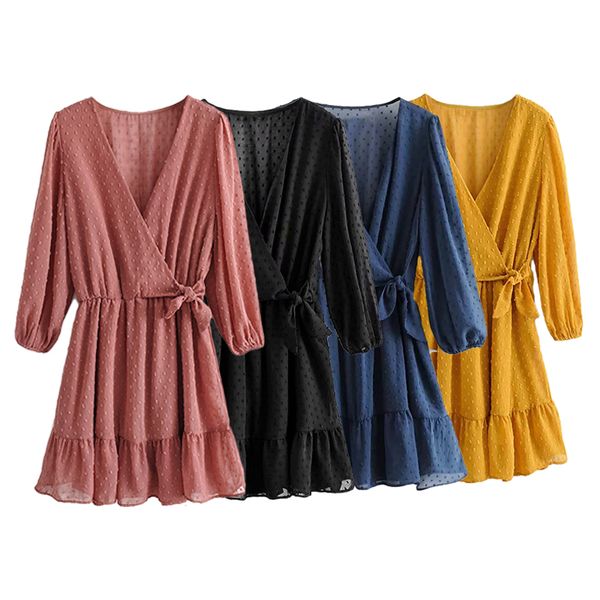 2020 summer women ruffles lace chiffon dress boho mini beach dress three quarter sleeve ladies party dresses vestido, Black;gray
2020 summer women ruffles lace chiffon dress boho mini beach dress three quarter sleeve ladies party dresses vestido, Black;gray