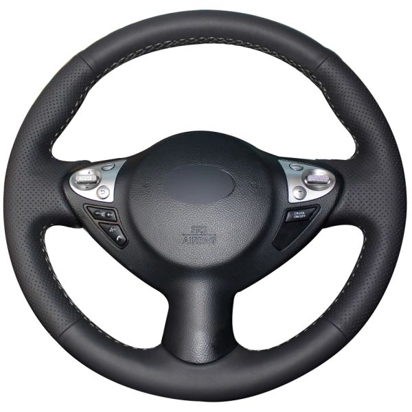 black natural leather car steering wheel cover for infiniti fx fx35 fx37 fx50 nissan juke maxima 2009-2014 sentra 2016 2017
black natural leather car steering wheel cover for infiniti fx fx35 fx37 fx50 nissan juke maxima 2009-2014 sentra 2016 2017