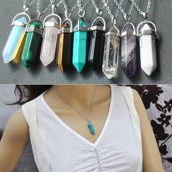 natural stone pendant necklace crystal druzy stainless steel and rope chain bullet necklace jewelry party favor gifts hh7-2000
natural stone pendant necklace crystal druzy stainless steel and rope chain bullet necklace jewelry party favor gifts hh7-2000