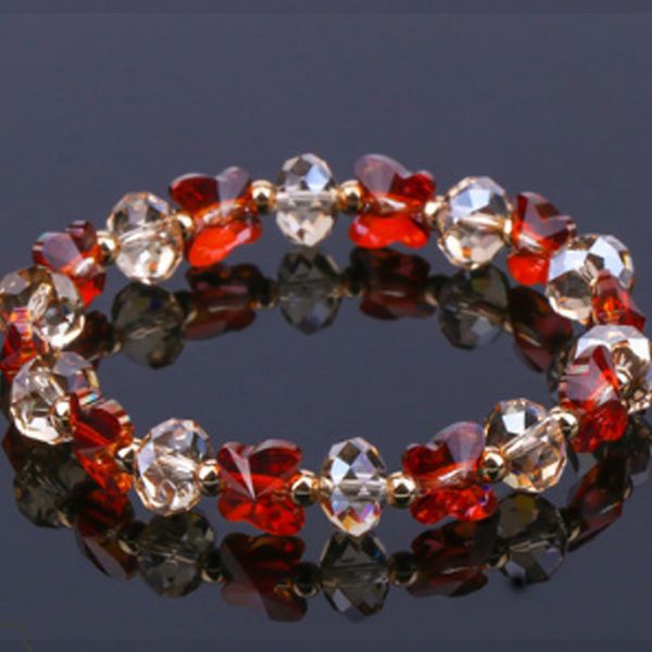 fashion trendy colorful ab butterfly crystal beaded bracelets women sweet temperament handwork bracelet charms jewelry making, Black
fashion trendy colorful ab butterfly crystal beaded bracelets women sweet temperament handwork bracelet charms jewelry making, Black