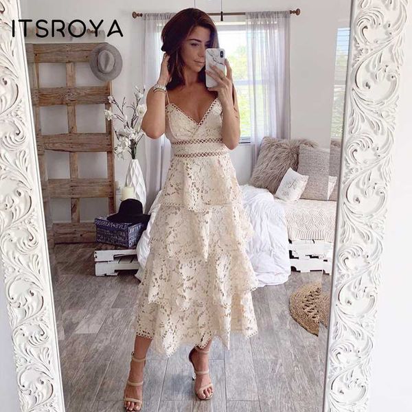 itsroya white summer dress women 2020 backless v neck cascading ruffle lace dress sleeveless holiday beach female vestidos, Black;gray
itsroya white summer dress women 2020 backless v neck cascading ruffle lace dress sleeveless holiday beach female vestidos, Black;gray