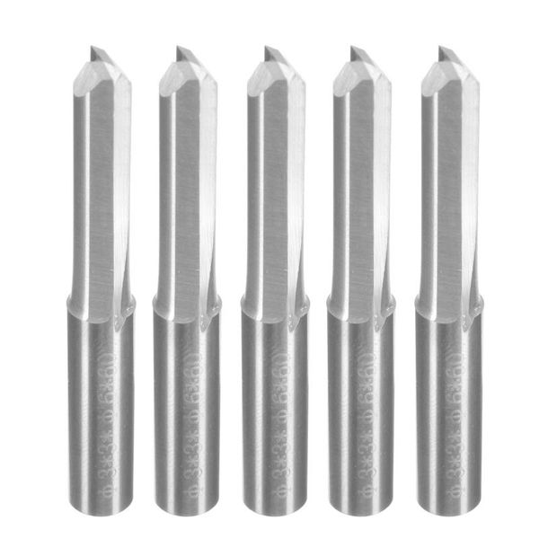 5pcs 6mm 22mm double edged straight router bits straight end mill milling cutter 2 flutes cnc cutting tungsten steel
5pcs 6mm 22mm double edged straight router bits straight end mill milling cutter 2 flutes cnc cutting tungsten steel
