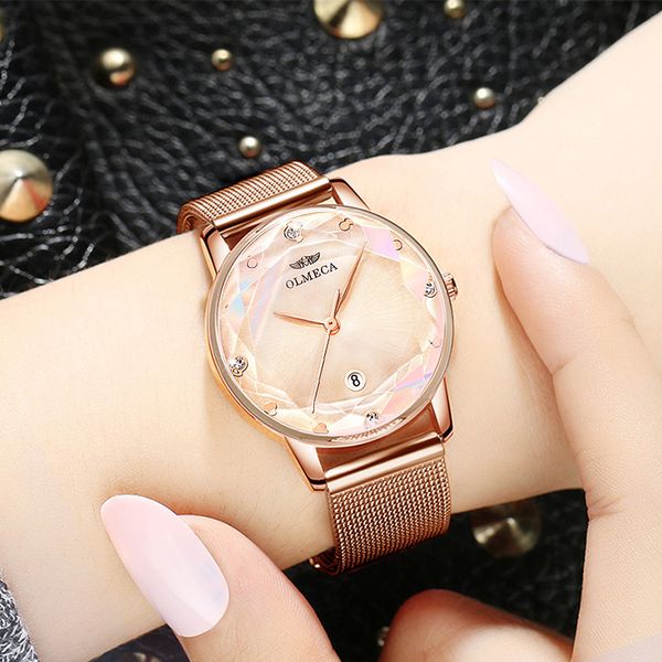 crystal ladies dress watches brand watch women rose gold quartz wrist watch female mesh steel waterproof clock, Slivery;brown
crystal ladies dress watches brand watch women rose gold quartz wrist watch female mesh steel waterproof clock, Slivery;brown