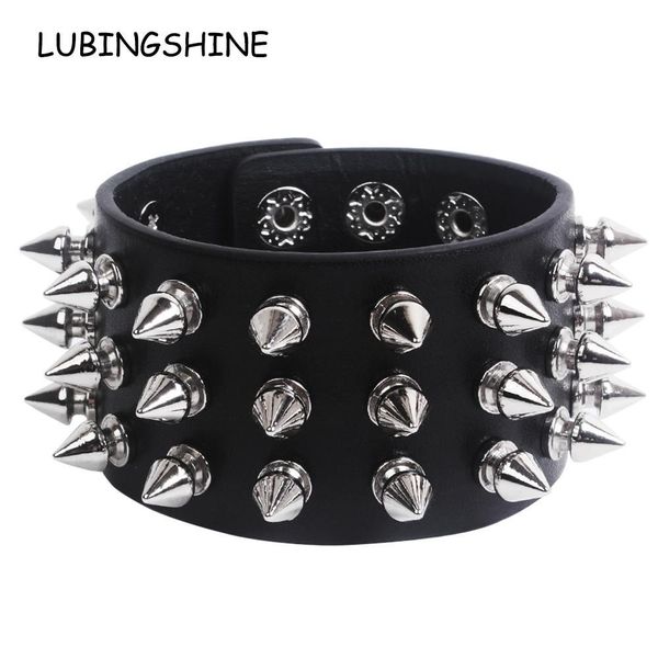 lubingshine punk leather wide bracelets&bangles women men girls handmade men charms bracelet wristband party jewelry gift, Golden;silver
lubingshine punk leather wide bracelets&bangles women men girls handmade men charms bracelet wristband party jewelry gift, Golden;silver