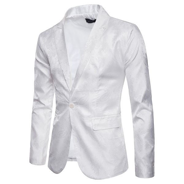 men jacket hipster notched lapel paisley blazer men wedding groom suit tuxedo blazers nightclub stage cosplay costume homme xxxl, White;black
men jacket hipster notched lapel paisley blazer men wedding groom suit tuxedo blazers nightclub stage cosplay costume homme xxxl, White;black