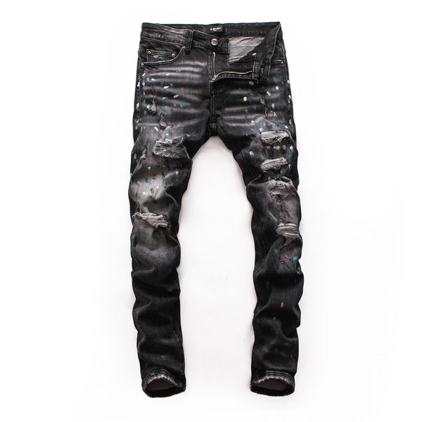 mens designer jeans summer fashion designer men s clothing set up riding casual pants hip hop hole slim mens designer joggers, Blue
mens designer jeans summer fashion designer men s clothing set up riding casual pants hip hop hole slim mens designer joggers, Blue