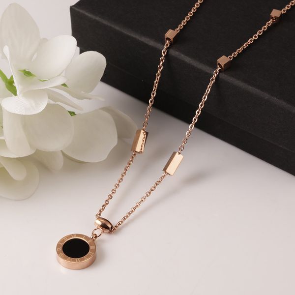 roman digital round titanium steel necklace simple personality fashion stainless steel necklace choker african jewelry sets 18k, Black
roman digital round titanium steel necklace simple personality fashion stainless steel necklace choker african jewelry sets 18k, Black