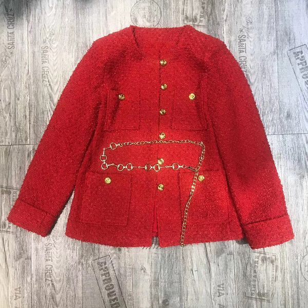 national jacket women 2019 new arrival wool slim jacket blusas brand high quality, Black
national jacket women 2019 new arrival wool slim jacket blusas brand high quality, Black