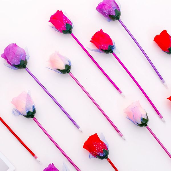 48 pcs/lot simulation rose ballpoint pen cute 0.5mm blue ink flower ball pens promotion gift school writing supplies, Blue;orange
48 pcs/lot simulation rose ballpoint pen cute 0.5mm blue ink flower ball pens promotion gift school writing supplies, Blue;orange