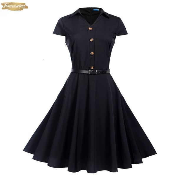 dresses cap sleeve 2019 elegant black short sleeve robe big swing casual party rockabilly 50s 60s dress vintage women clothing, Black;gray
dresses cap sleeve 2019 elegant black short sleeve robe big swing casual party rockabilly 50s 60s dress vintage women clothing, Black;gray