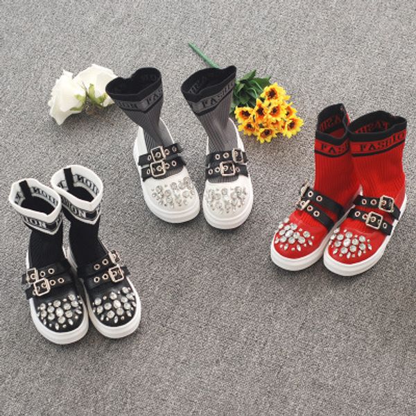 brand children socks boots kids crystal boots girls luxury flat shoes girls designer mid-calf boot 2020 new fashion trend selling, Black;grey
brand children socks boots kids crystal boots girls luxury flat shoes girls designer mid-calf boot 2020 new fashion trend selling, Black;grey