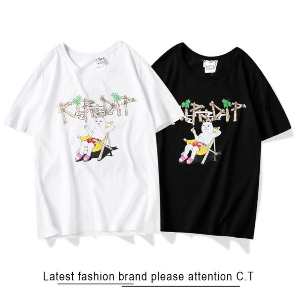 новый роскошный короткий рукав мужская лето марка t-shirt пара носить короткий рукав европейская футболка, Black;brown
новый роскошный короткий рукав мужская лето марка t-shirt пара носить короткий рукав европейская футболка, Black;brown