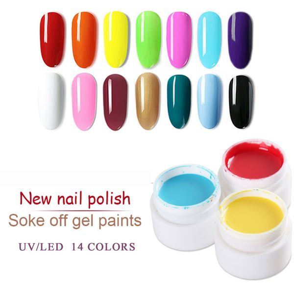 5ml nail art painting gel soak off 14 colors gel uv/led paint design color gelpolish lacquer nail polish, Red;pink
5ml nail art painting gel soak off 14 colors gel uv/led paint design color gelpolish lacquer nail polish, Red;pink