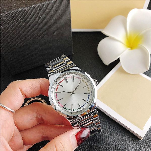 fashion diamond ladies watch steel belt casual quartz men's watch dz7333 folding buckle 7156czq, Slivery;brown
fashion diamond ladies watch steel belt casual quartz men's watch dz7333 folding buckle 7156czq, Slivery;brown