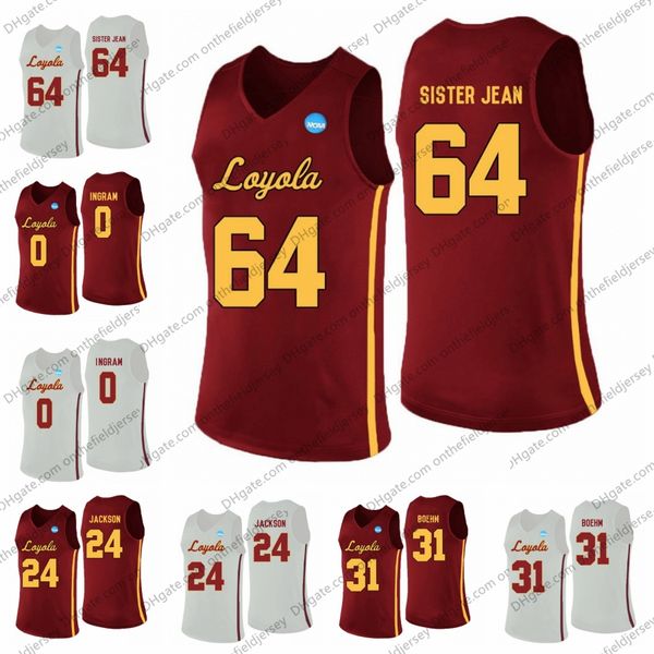 loyola chicago ramblers sister jean aundre dante jackson ingram 45 будет alcock 31 delan boehm 24 tate hall baughman баскетбол джерси s-3xl, Black
loyola chicago ramblers sister jean aundre dante jackson ingram 45 будет alcock 31 delan boehm 24 tate hall baughman баскетбол джерси s-3xl, Black