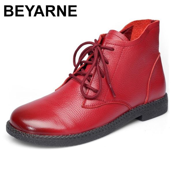 beyarne new women boots round toe autumn genuine leather ankle boots for women short flats ladies casual shoese973, Black
beyarne new women boots round toe autumn genuine leather ankle boots for women short flats ladies casual shoese973, Black