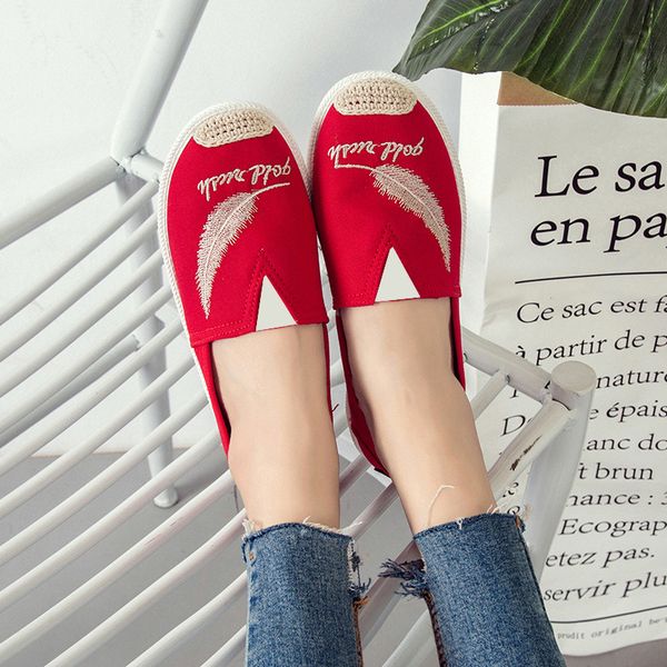 ladies canvas loafers woman shallow totem flats female comfortable round toe shoes 2020 casual slip on women footwear plus size, Black
ladies canvas loafers woman shallow totem flats female comfortable round toe shoes 2020 casual slip on women footwear plus size, Black