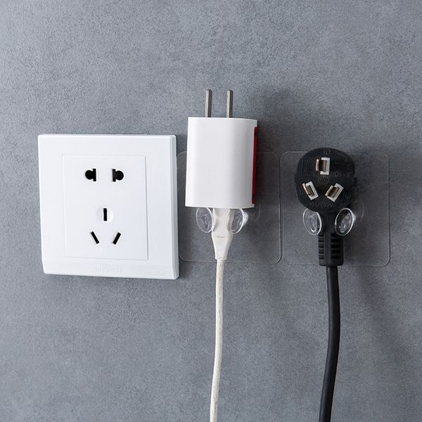 transparent plug a hook e736 plastic nothing trace brute force power supply sticking hook socket wire avoid nail bracket
transparent plug a hook e736 plastic nothing trace brute force power supply sticking hook socket wire avoid nail bracket