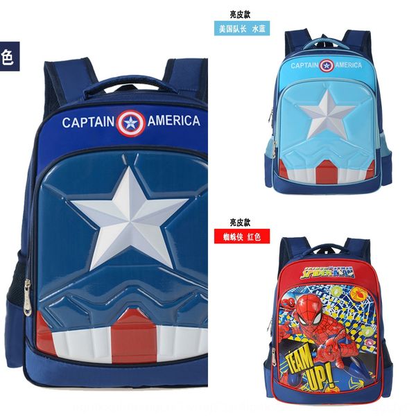 5ygrk captain america schoolbag boys 6-10 years old primary school students grade bag backpack 1-2-3 spider-man children waterproof backpack
5ygrk captain america schoolbag boys 6-10 years old primary school students grade bag backpack 1-2-3 spider-man children waterproof backpack