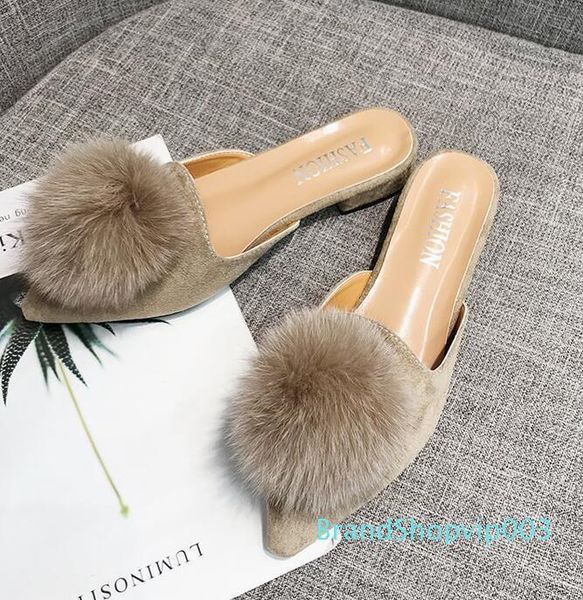 womens shoes 2019 spring summer casual shoes luxury fur mules slip-on loafers work pointed toe slippers zapatos mujer, Black
womens shoes 2019 spring summer casual shoes luxury fur mules slip-on loafers work pointed toe slippers zapatos mujer, Black