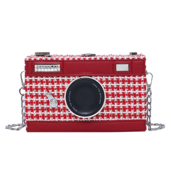 women shoulder bag camera shape lattice pattern shoulder bag fashion designer ladies contrast color chains messenger bag4066
women shoulder bag camera shape lattice pattern shoulder bag fashion designer ladies contrast color chains messenger bag4066