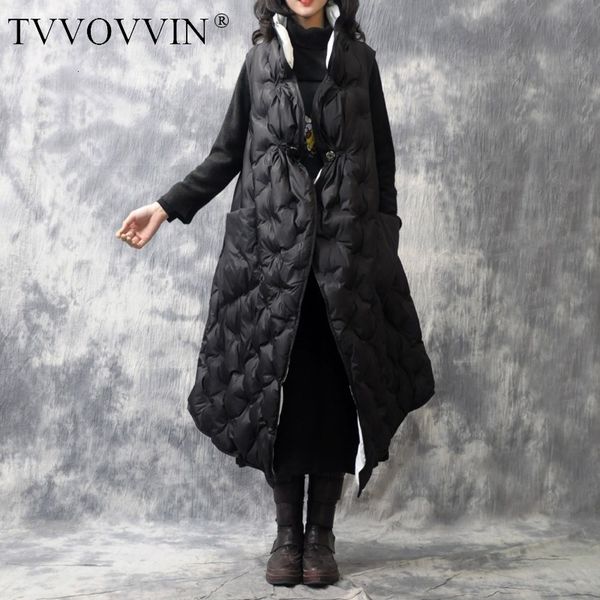 tvvovvin autumn winter woman black sleeveless stand collar single button diamond grain pockets warm long thick a-line vest l016, Black;white
tvvovvin autumn winter woman black sleeveless stand collar single button diamond grain pockets warm long thick a-line vest l016, Black;white