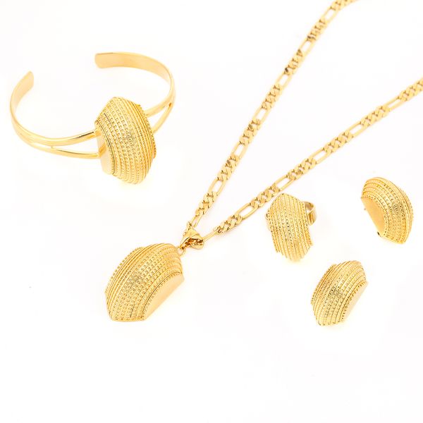 new ethiopian wedding jewelry sets necklaces bracelet earrings ring gold color habesha jewellery eritrean gifts, Black
new ethiopian wedding jewelry sets necklaces bracelet earrings ring gold color habesha jewellery eritrean gifts, Black