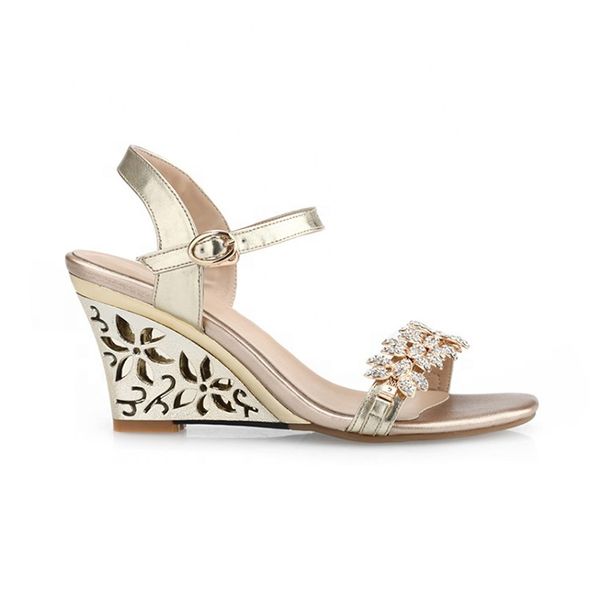 wholesale shoes in china 2020 bling diamond hollow out flower lady wedges high heels pumps fashion women summer sandals, Black
wholesale shoes in china 2020 bling diamond hollow out flower lady wedges high heels pumps fashion women summer sandals, Black
