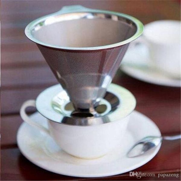 stainless steel reusable coffee filter baskets mesh strainer pour over coffee dripper stand holder coffee & tea tools
stainless steel reusable coffee filter baskets mesh strainer pour over coffee dripper stand holder coffee & tea tools