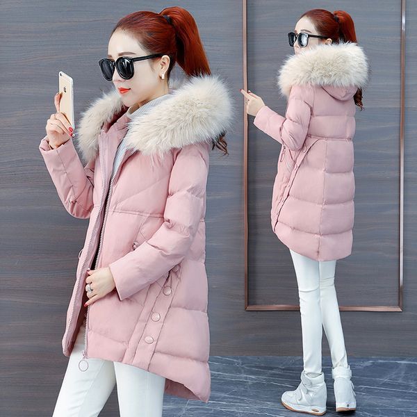 cotton clothes 2019 new style female winter korean-style down cotton fu da fur collar hooded thick warm cotton-padded jacket coa, Blue;black
cotton clothes 2019 new style female winter korean-style down cotton fu da fur collar hooded thick warm cotton-padded jacket coa, Blue;black