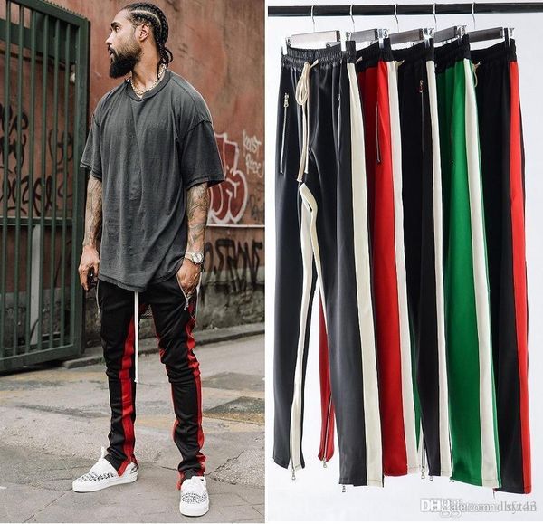 teenager sports skateboard hip hop streetwear pants lover side zipper retro pants slim casual stripes pants, Black
teenager sports skateboard hip hop streetwear pants lover side zipper retro pants slim casual stripes pants, Black