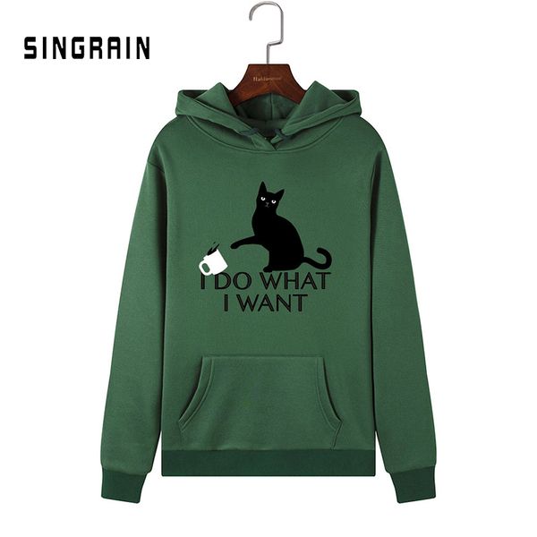 singrain winter women warm hoodies cute cat letter print cartoon long sleeve hooded pullover knit oversized hoodie sweatshirts, Black
singrain winter women warm hoodies cute cat letter print cartoon long sleeve hooded pullover knit oversized hoodie sweatshirts, Black