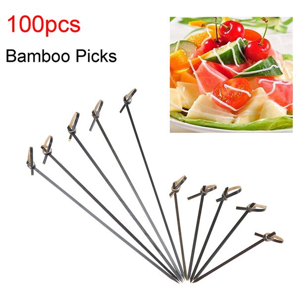 100pcs disposable twisted ends knotted cocktail bamboo picks for cocktail party food drink barbeque snacks club tableware
100pcs disposable twisted ends knotted cocktail bamboo picks for cocktail party food drink barbeque snacks club tableware