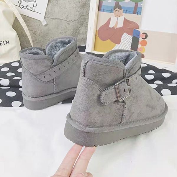 snow boots women's 2019 winter new style short boots korean-style versatile student plus velvet short cotton shoes snow ch, Black
snow boots women's 2019 winter new style short boots korean-style versatile student plus velvet short cotton shoes snow ch, Black