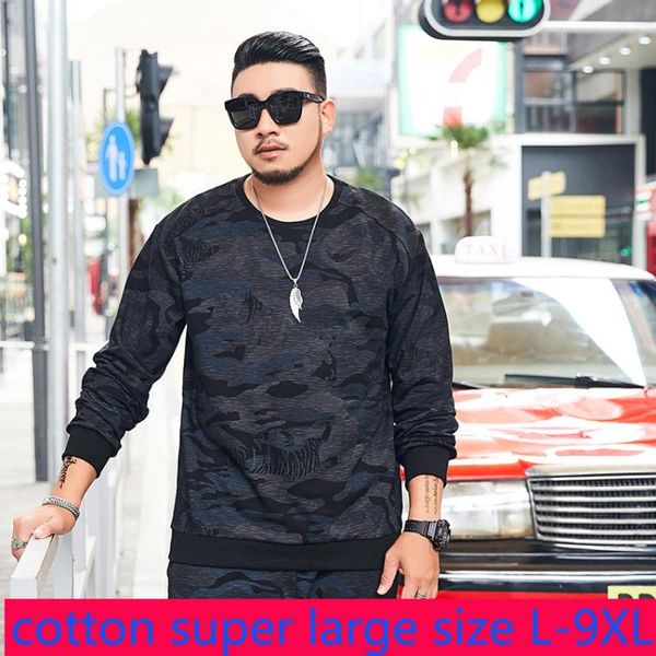 new arrival fashion super large men spring autumn loose round neck camouflage print casual hoodies plus size - 6xl 7xl 8xl 9xl, Black
new arrival fashion super large men spring autumn loose round neck camouflage print casual hoodies plus size - 6xl 7xl 8xl 9xl, Black