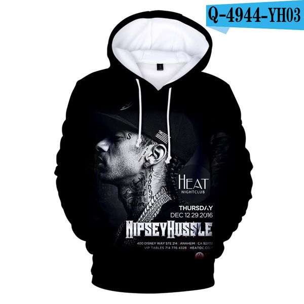 aikooki new fashion nipsey hussle 3d hoodies men/women popular casual pullovers streetwear 3d print nipsey hussle hip hop hoodie, Black
aikooki new fashion nipsey hussle 3d hoodies men/women popular casual pullovers streetwear 3d print nipsey hussle hip hop hoodie, Black