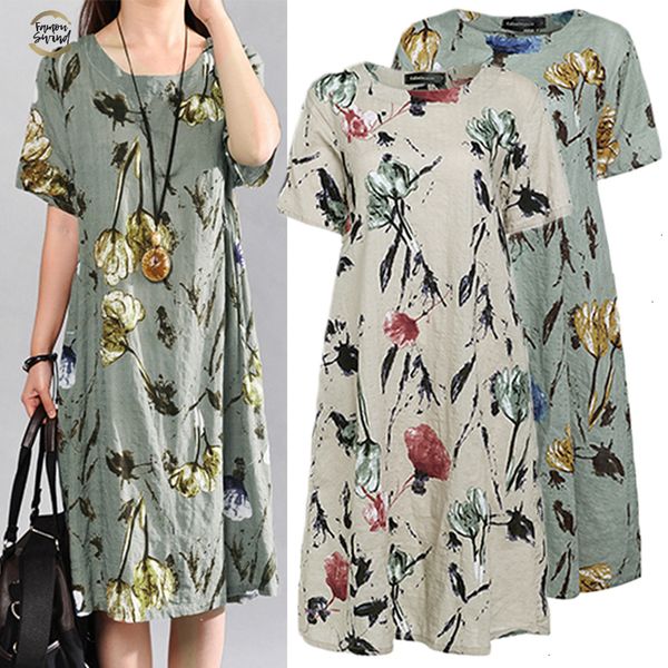 plus size summer dress 2019 women casual short sleeve loose vintage floral printed dresses female beach vestidos 5xl, Black;gray
plus size summer dress 2019 women casual short sleeve loose vintage floral printed dresses female beach vestidos 5xl, Black;gray