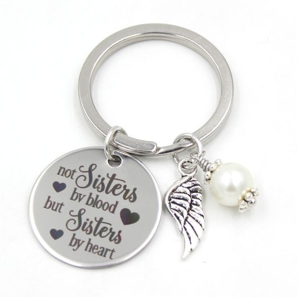 new arrival stainless steel key ring sister key ring not sisters by blood but sisters by heart birthstone key chains gifts, Slivery;golden
new arrival stainless steel key ring sister key ring not sisters by blood but sisters by heart birthstone key chains gifts, Slivery;golden