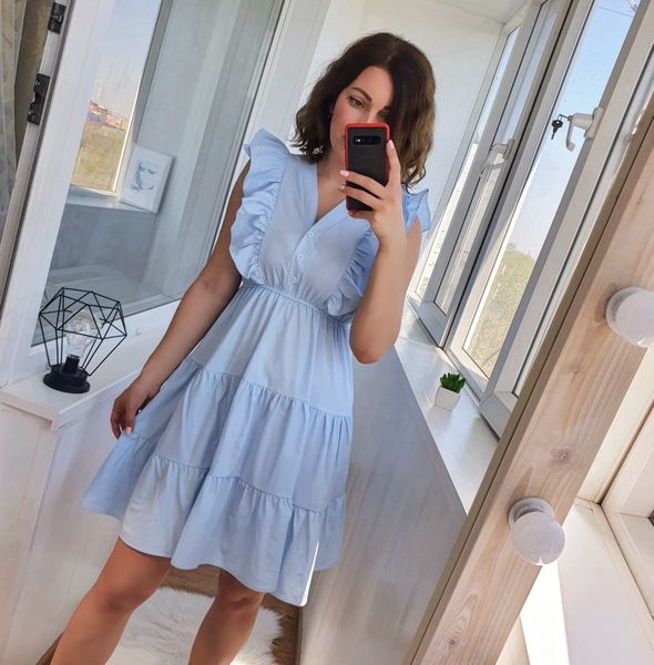popular dress summer new style french dress super fairy high-waisted v-neck flounced sleeveless platycodon grandiflorum, Black;gray
popular dress summer new style french dress super fairy high-waisted v-neck flounced sleeveless platycodon grandiflorum, Black;gray