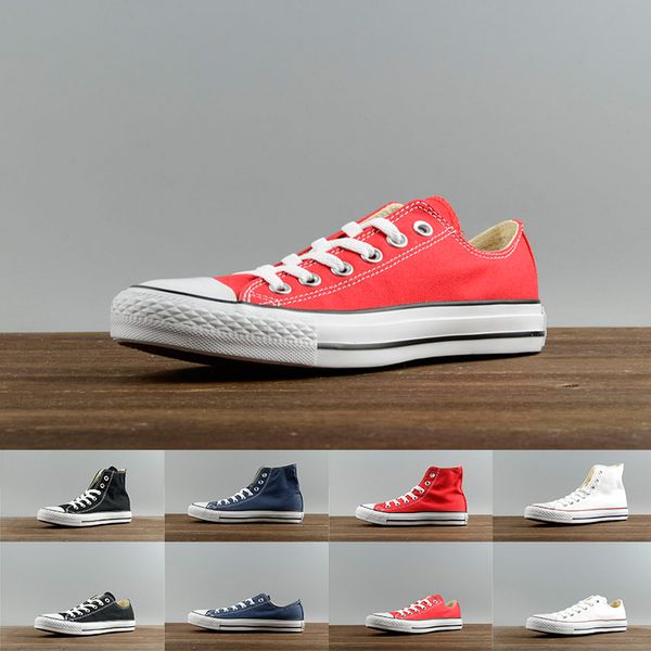 With Box 2019 Classic Men Women All Star Canvas Shoes Low High Top utility Flats Designer Sneakers Black White Red Blue Canvas Casual Shoes
With Box 2019 Classic Men Women All Star Canvas Shoes Low High Top utility Flats Designer Sneakers Black White Red Blue Canvas Casual Shoes